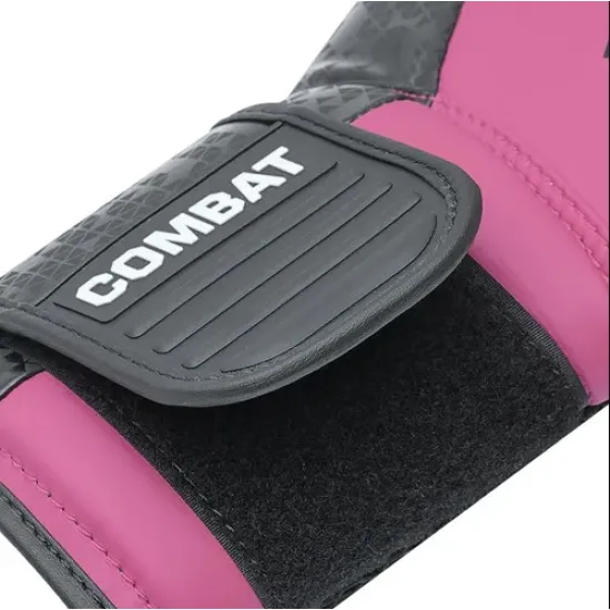Боксерские перчатки Adidas Combat 50 Розово/черные-10 унций