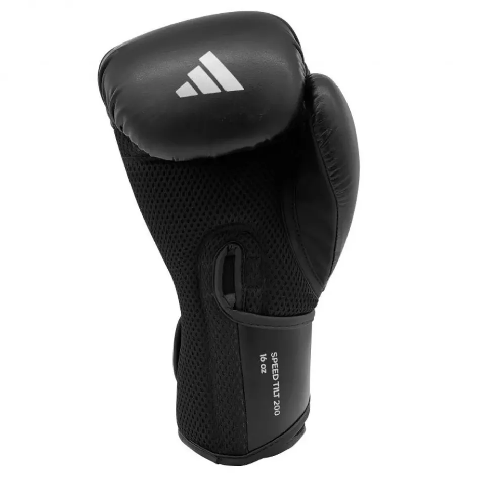 Боксерские перчатки Adidas Speed Tilt 200 Black/Grey-10