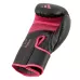 Боксерские перчатки  Adidas Hybrid 80 Black/Pink 10 унций