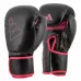 Боксерские перчатки  Adidas Hybrid 80 Black/Pink 10 унций
