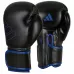Боксерские перчатки  Adidas Hybrid 80 Black/Blue 10 унций