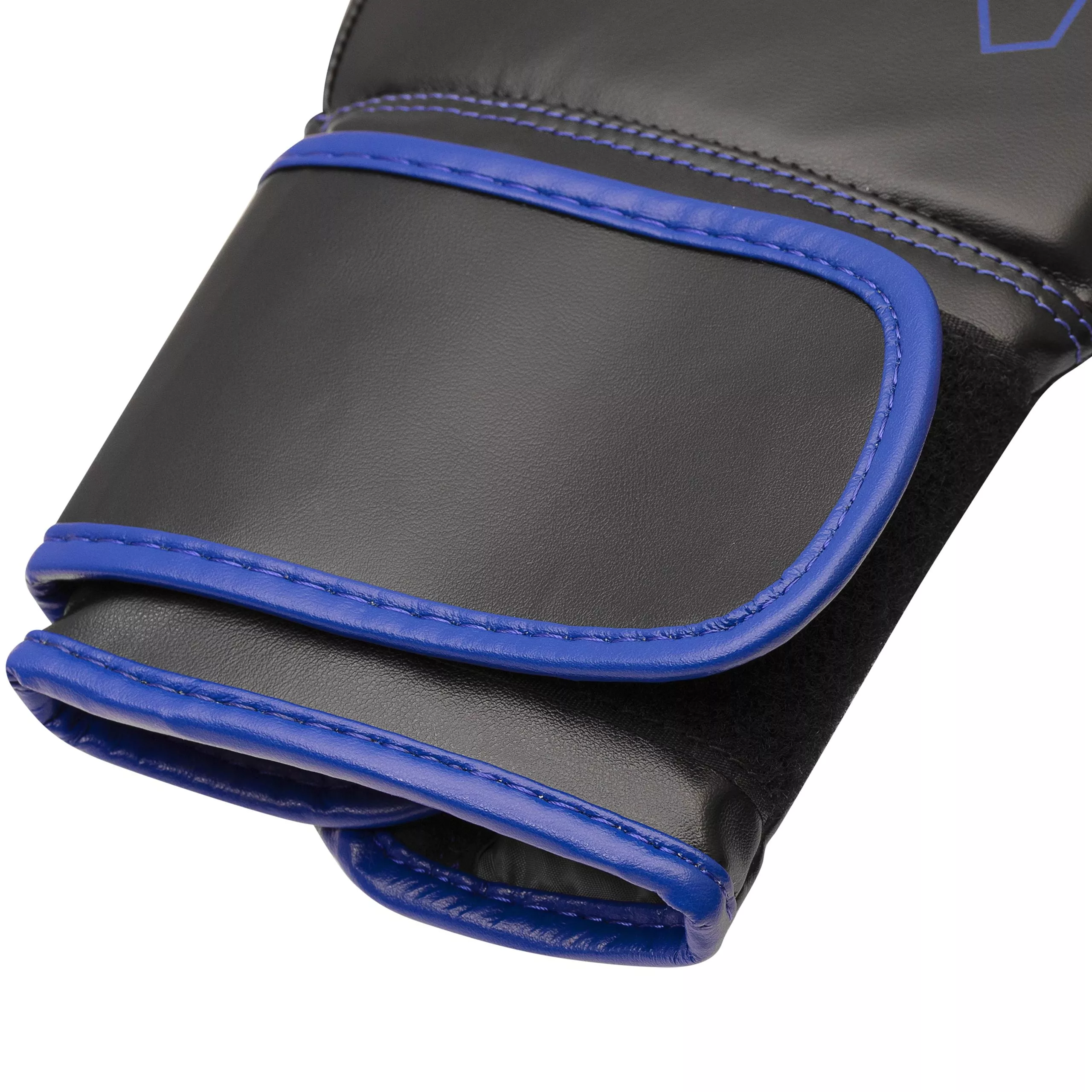 Боксерские перчатки  Adidas Hybrid 80 Black/Blue 10 унций