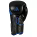 Боксерские перчатки  Adidas Hybrid 80 Black/Blue 10 унций