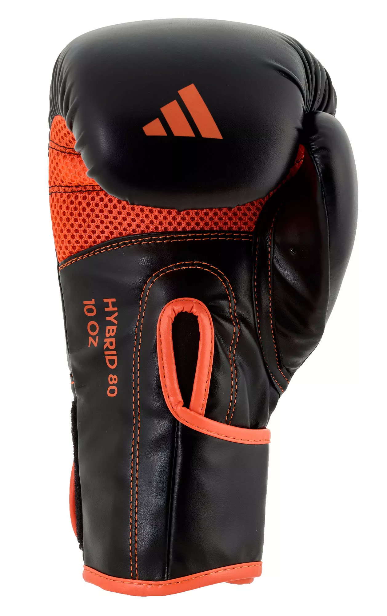 Боксерские перчатки  Adidas Hybrid 80 Black/Red 10 унций