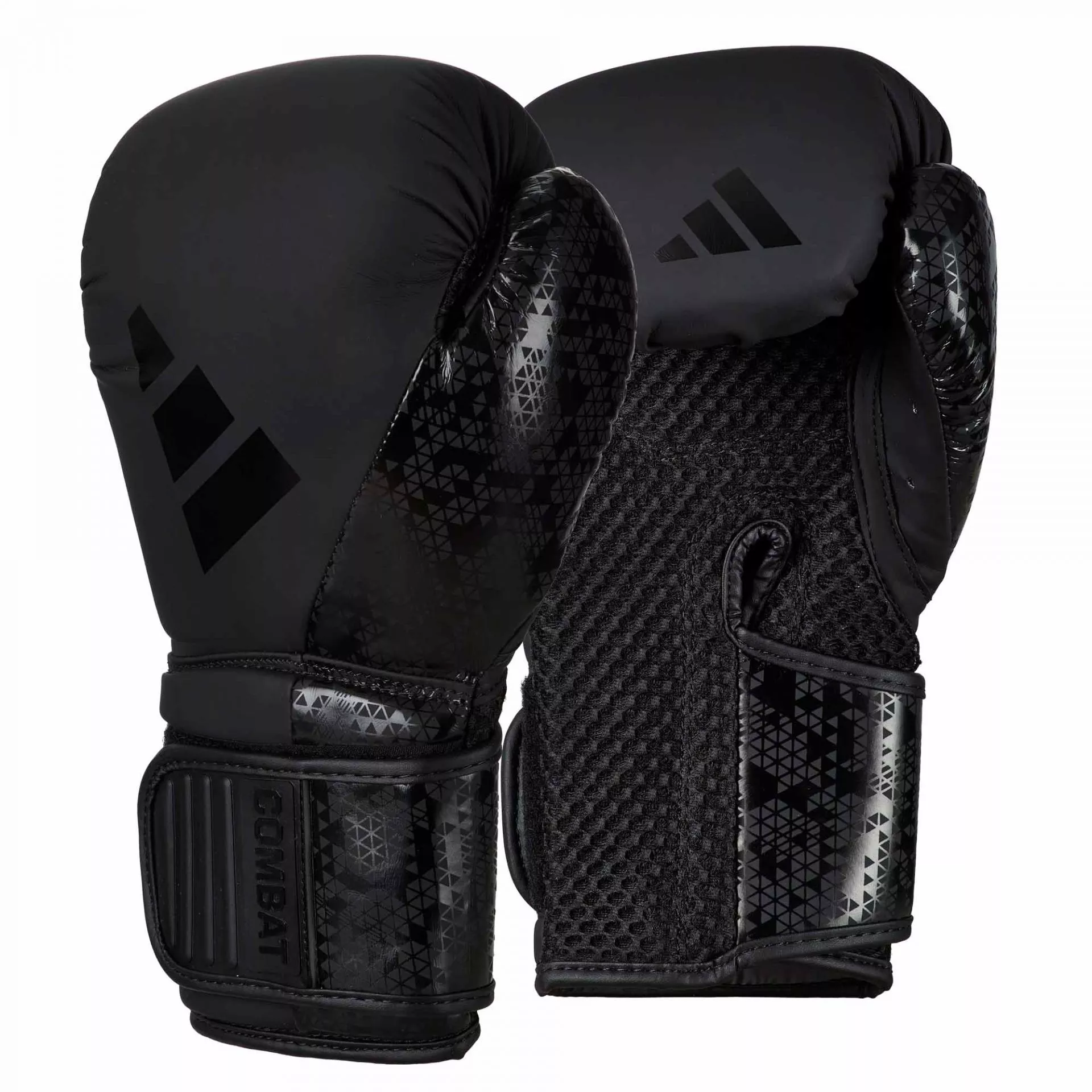 Боксерские перчатки Adidas Combat 50 Черные-10 унций
