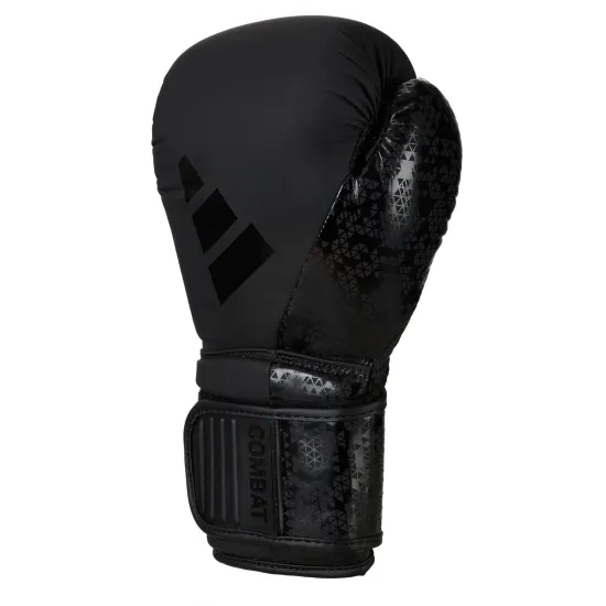 Боксерські рукавички Adidas Combat 50 Чорні-10 унцій