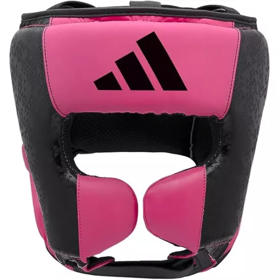 Шлем боксерский Adidas Combat 50 Черный/розовый-S