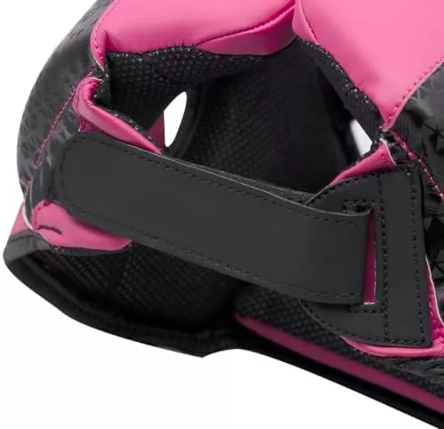 Шлем боксерский Adidas Combat 50 Черный/розовый-S