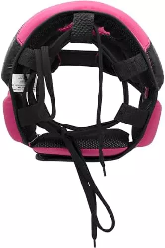 Шлем боксерский Adidas Combat 50 Черный/розовый-S