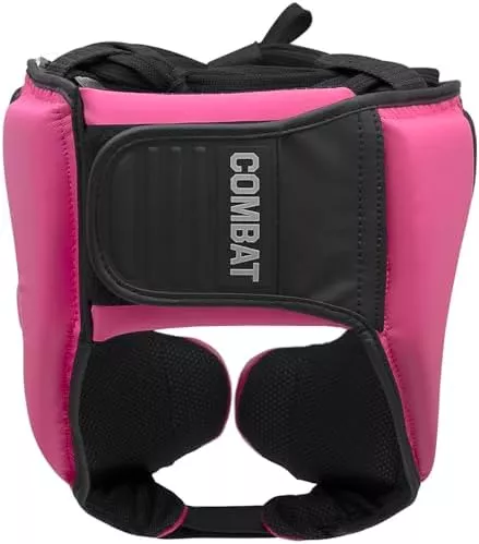 Шлем боксерский Adidas Combat 50 Черный/розовый-S