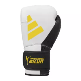 Боксерские перчатки ADIDAS X ANDERSON SILVA 50 White-10 унций