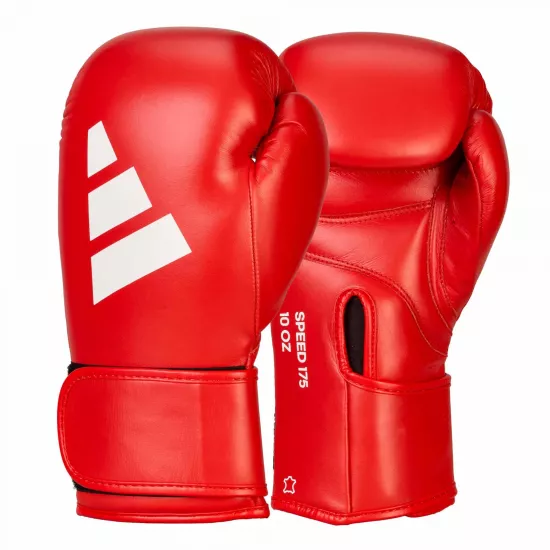Боксерские перчатки Adidas Speed 175 Red-10 унций