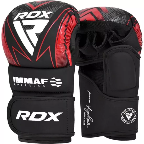 Перчатки для ММА RDX одобрены IMMAF Red-S