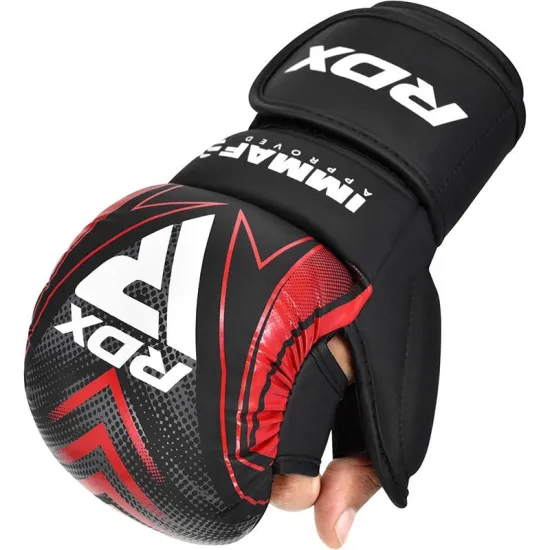 Перчатки для ММА RDX одобрены IMMAF Red-S