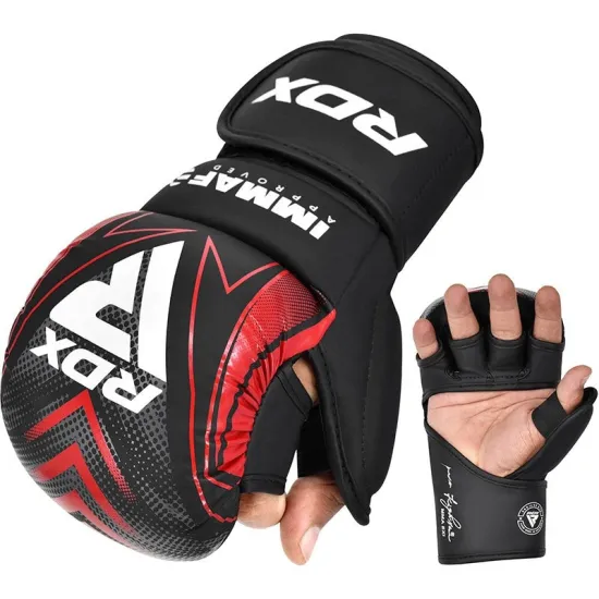 Перчатки для ММА RDX одобрены IMMAF Red-S