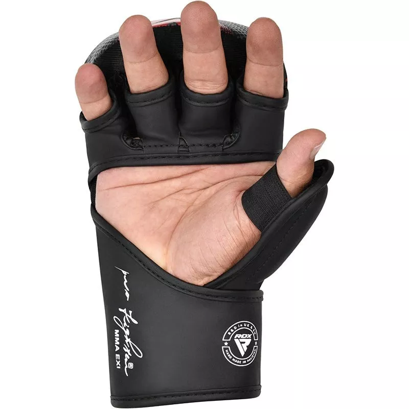 Рукавиці для ММА RDX схвалено IMMAF Red-S (капа в комплекті)