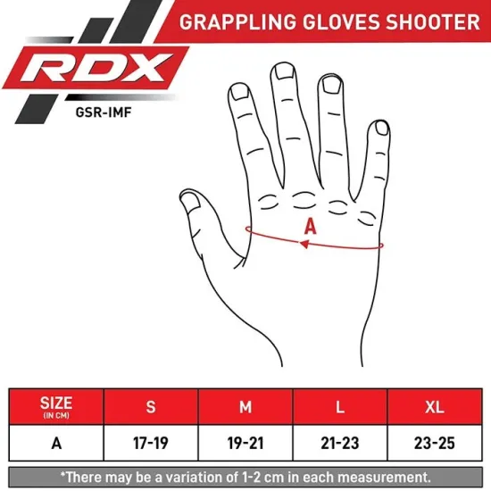 Перчатки для ММА RDX одобрены IMMAF Red-S