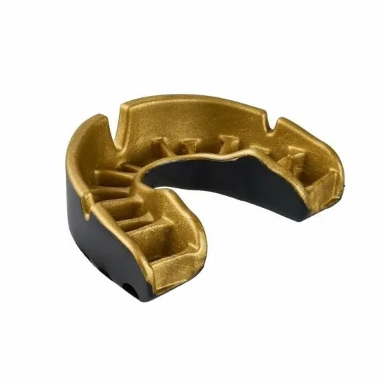 Капа OPRO Gold Black/Gold-детская