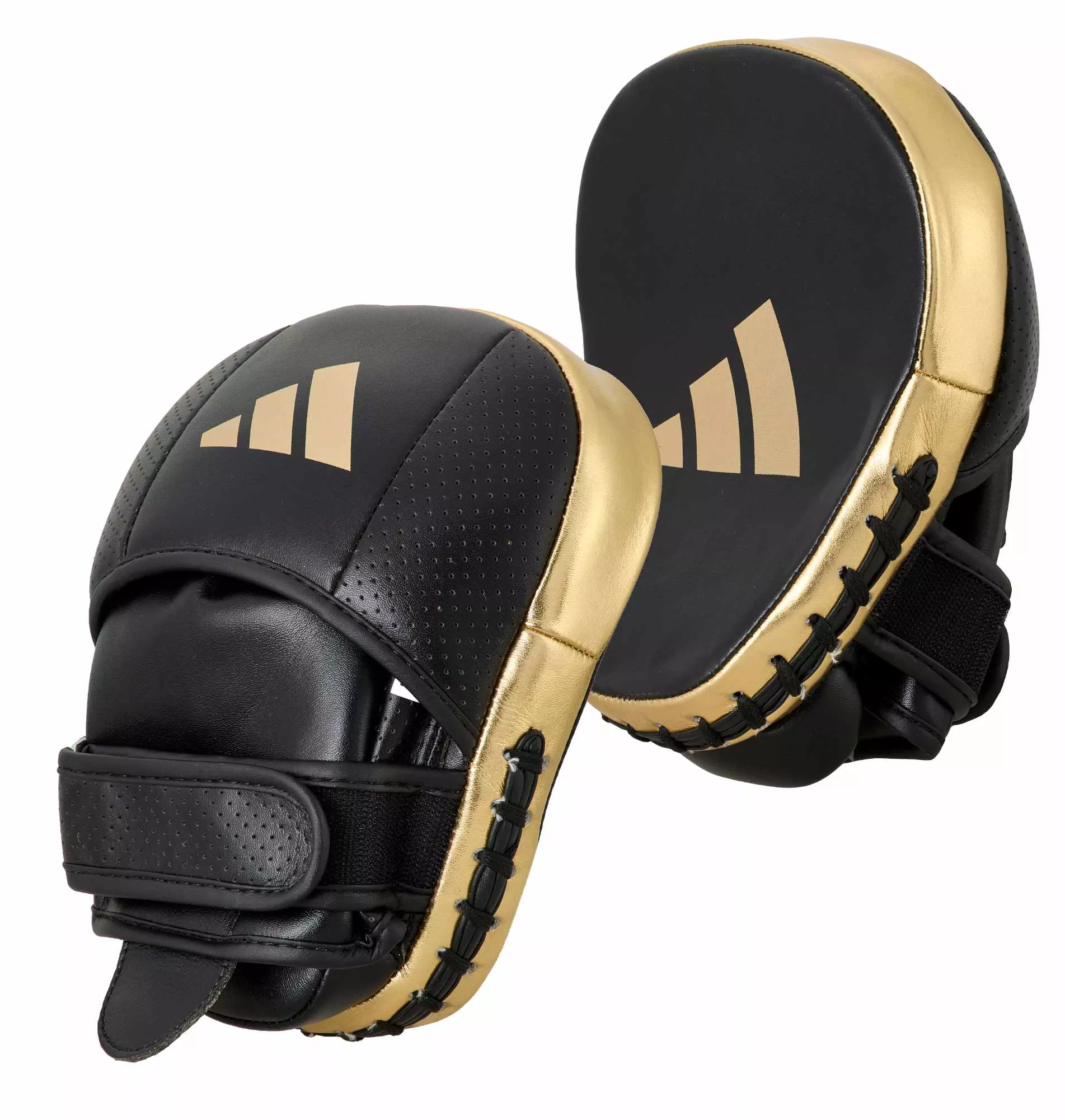 Лапы Adidas Adi Star Pro Speed ​​Focus Pad Black/Gold-16,5х20,5см