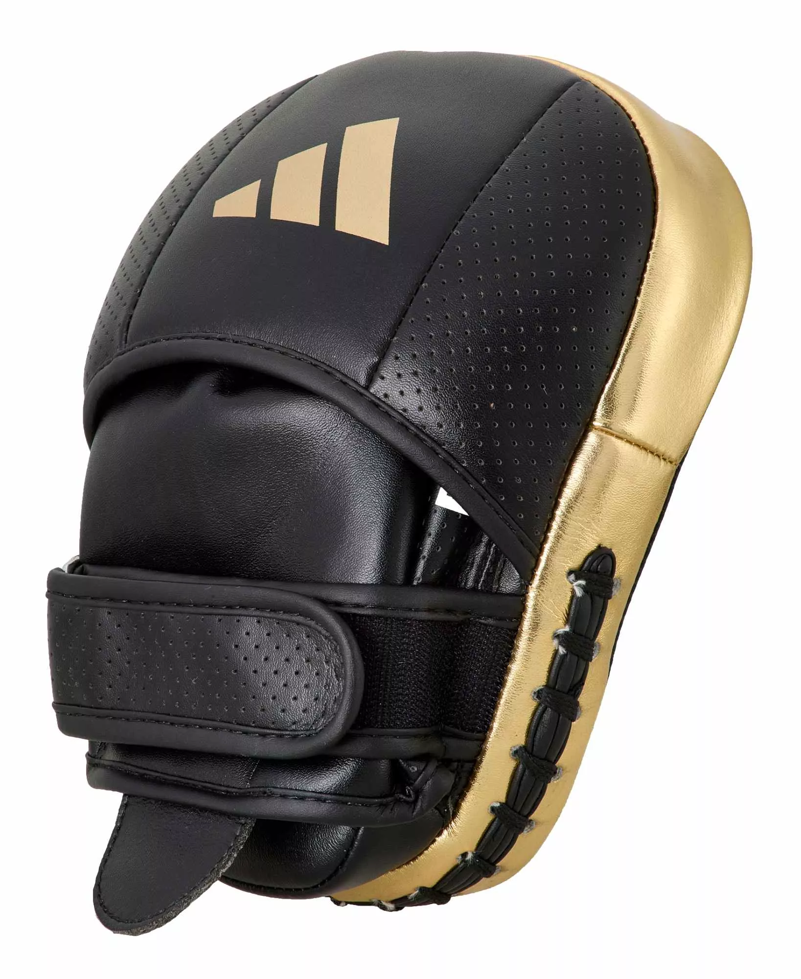 Лапы Adidas Adi Star Pro Speed ​​Focus Pad Black/Gold-16,5х20,5см
