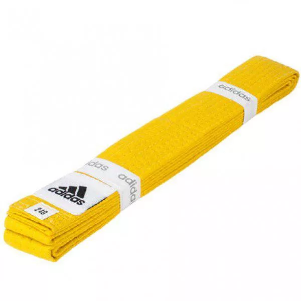 Пояс для кимоно Adidas Club Желтый-240 см