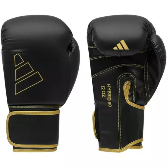 Боксерські рукавиці Hybrid 80 Black/Gold 8 унцій