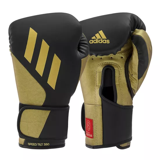 Рукавиці боксерські Adidas Speed Tilt 350 Золоті 10 унцій