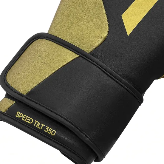 Рукавиці боксерські Adidas Speed Tilt 350 Золоті 10 унцій