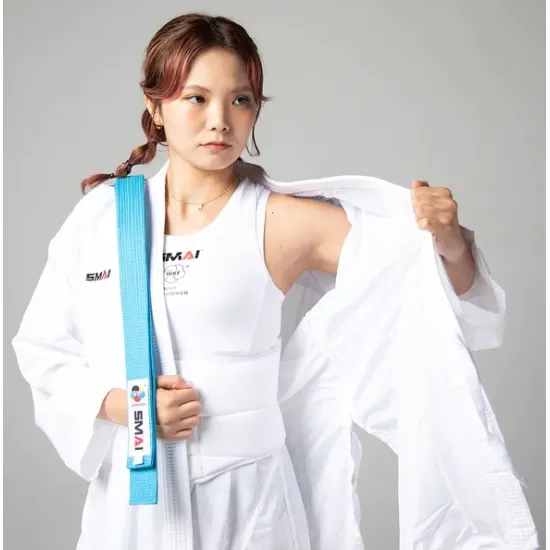 Жіночий захист грудей SMAI WKF із захистом живота-XS