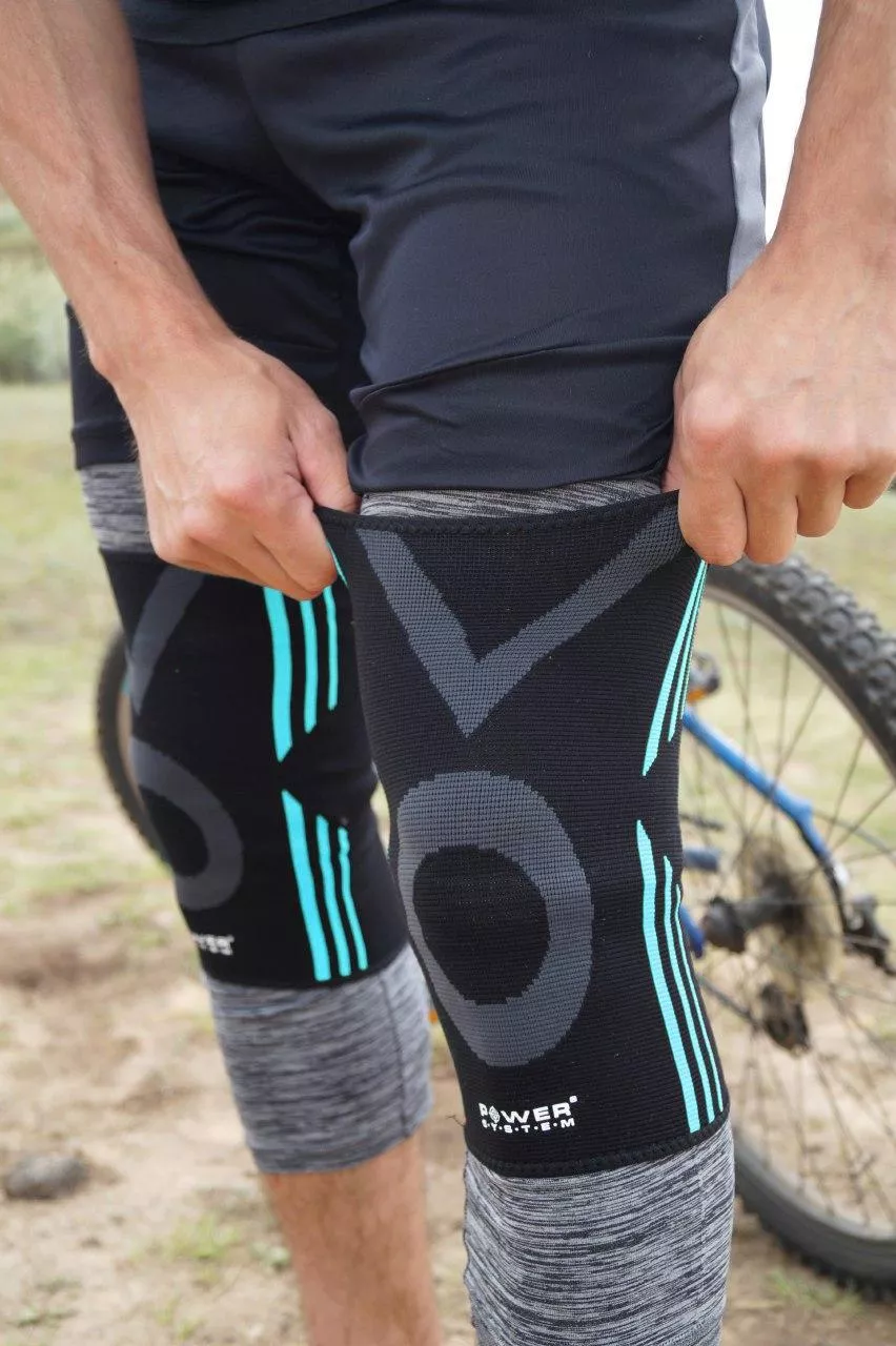 Наколінники Power System PS-6021 Knee Support Evo Black/Blue (пара) M