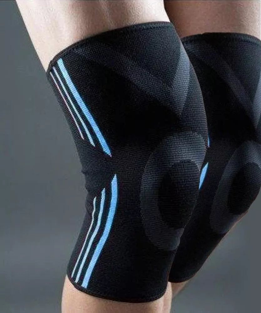 Наколінники Power System PS-6021 Knee Support Evo Black/Blue (пара) M