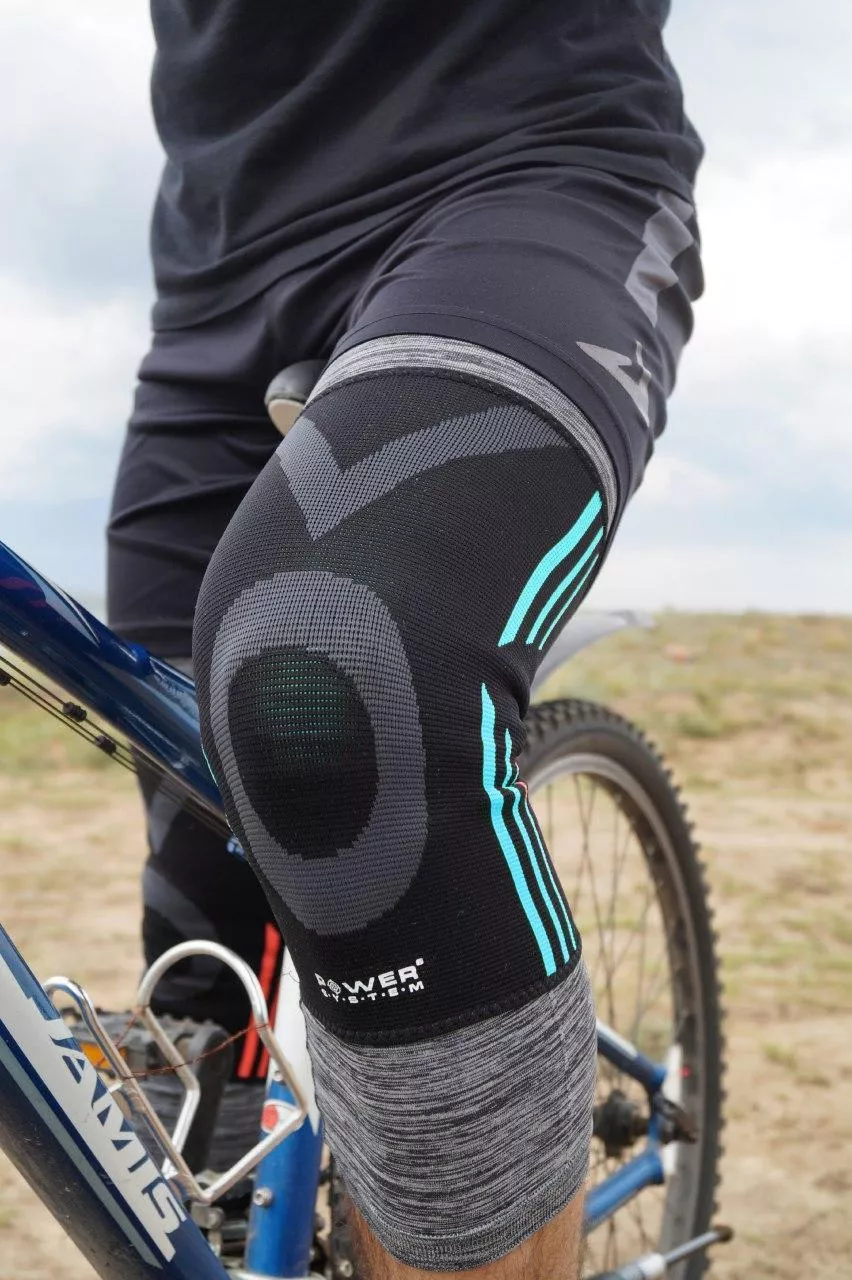 Наколінники Power System PS-6021 Knee Support Evo Black/Blue (пара) M