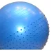 Фитбол полумассажный PowerPlay 4003 65cm Gymball Синий + насос