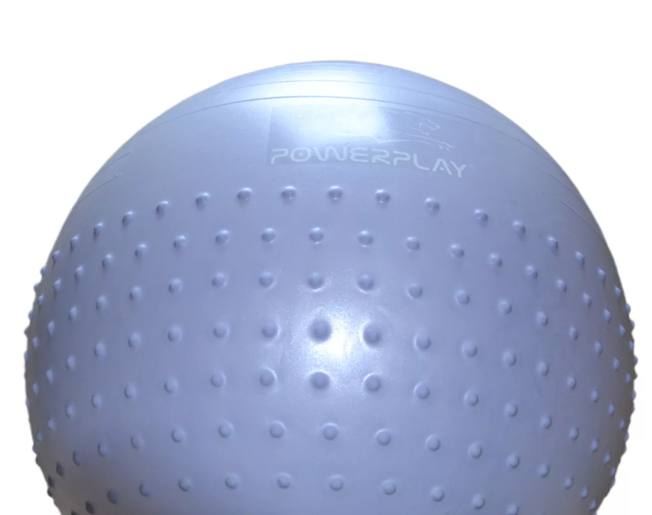 Фитбол полумассажный PowerPlay 4003 Ø75 cm Gymball Sky Blue + насос