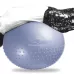Фитбол полумассажный PowerPlay 4003 Ø75 cm Gymball Sky Blue + насос