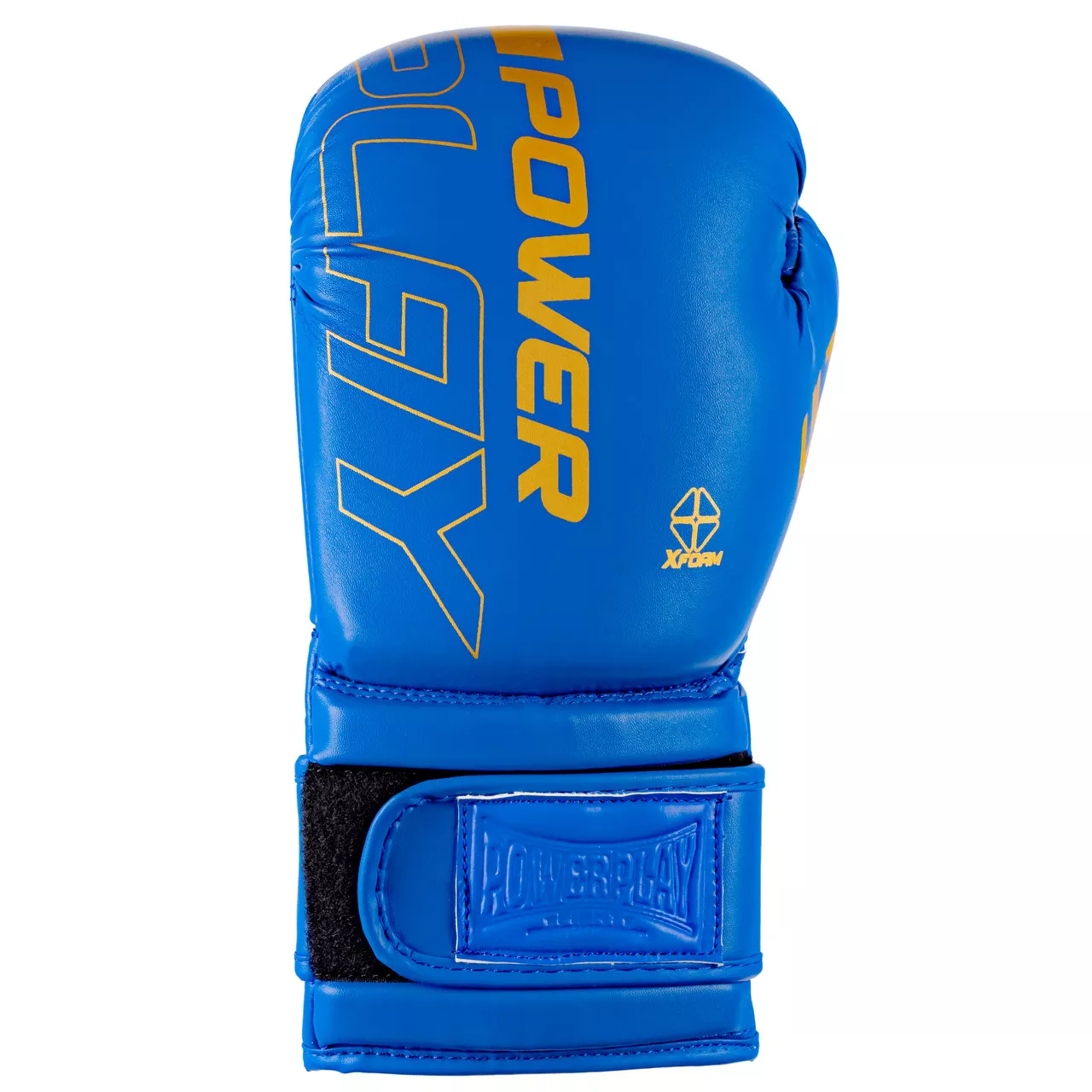 Боксерские перчатки PowerPlay 3089 Alpha Синие 10 унций