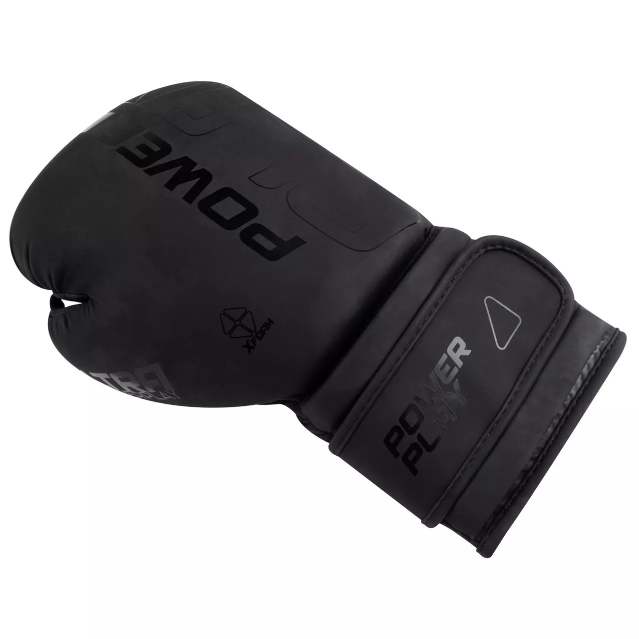 Боксерские перчатки PowerPlay 3024 Ultra Mat Черные 8 унций