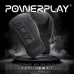Боксерские перчатки PowerPlay 3086 Matt Challenger Черные 10 унций