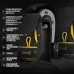 Боксерские перчатки PowerPlay 3021 Украина Черно-желтые 8 унций