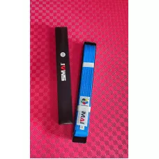 Пояс для кимоно Smai Premium Version WKF Голубой-280