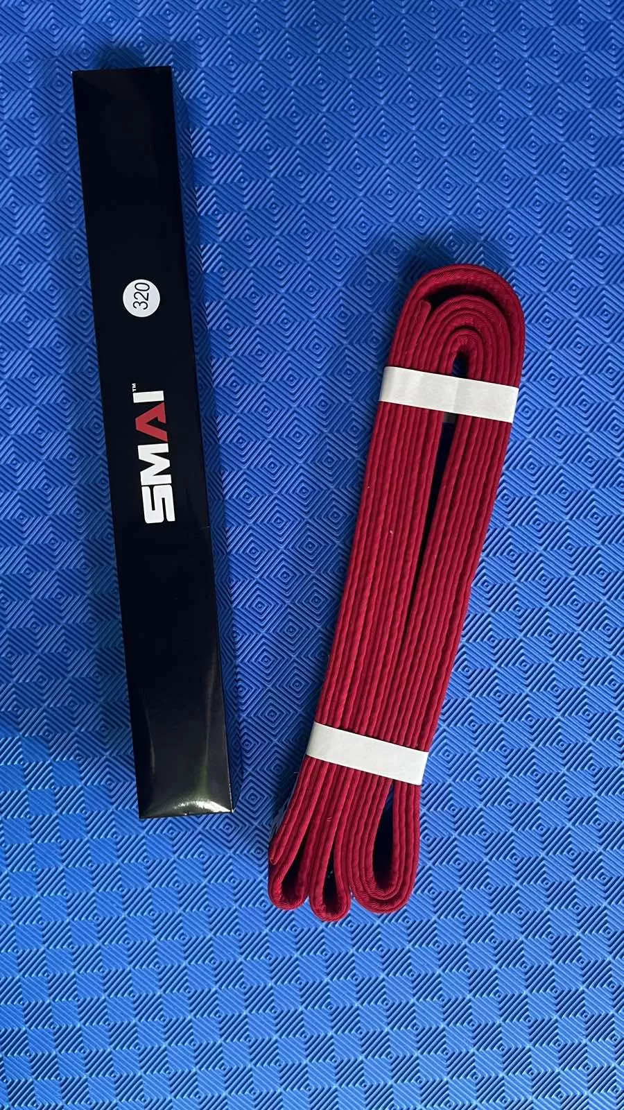Пояс для кимоно Smai Premium Version WKF Красный-260
