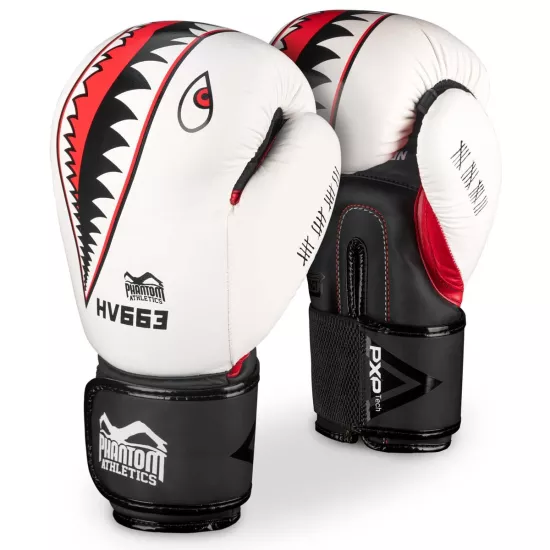 Боксерські рукавиці Phantom Fight Squad WEISS White 12 унцій