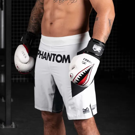 Боксерські рукавиці Phantom Fight Squad WEISS White 12 унцій