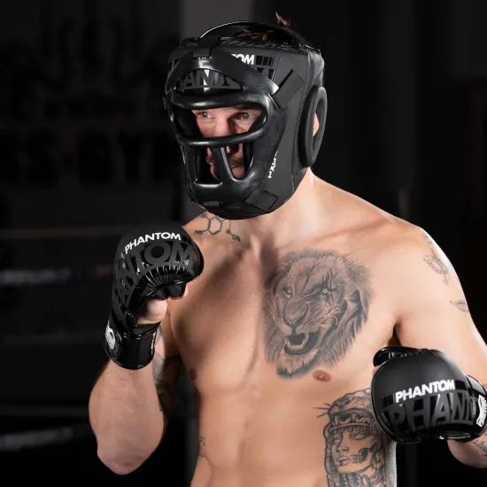 Рукавиці для ММА Phantom APEX Sparring Black S/M