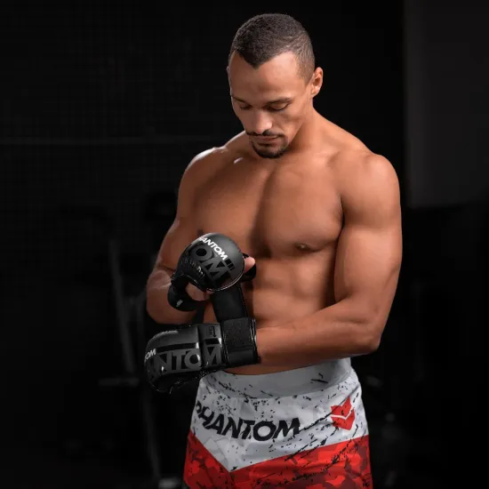 Рукавиці для ММА Phantom APEX Sparring Black S/M