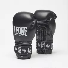 Боксерські рукавички Leone Ambassador Black 12 ун.