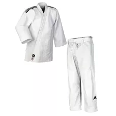 Кимоно для дзюдо ADIDAS J-IJF-2 Champion III с лицензией IJF белый/черные полосы-170