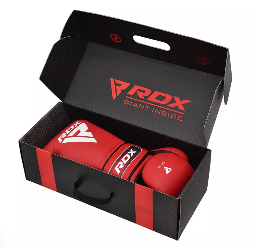 Боксерські рукавички RDX A5 Apex Red 10 ун.