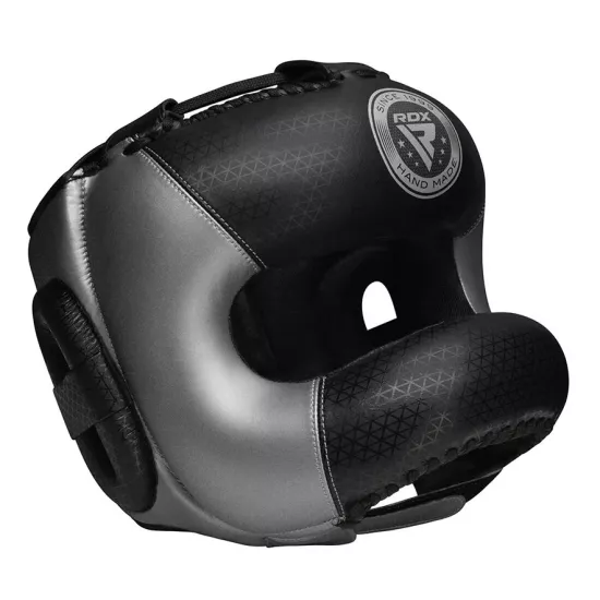 Боксерский шлем с бампером RDX L2 Mark Pro Silver M