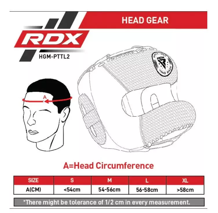 Боксерський шолом з бампером RDX L2 Mark Pro Silver M